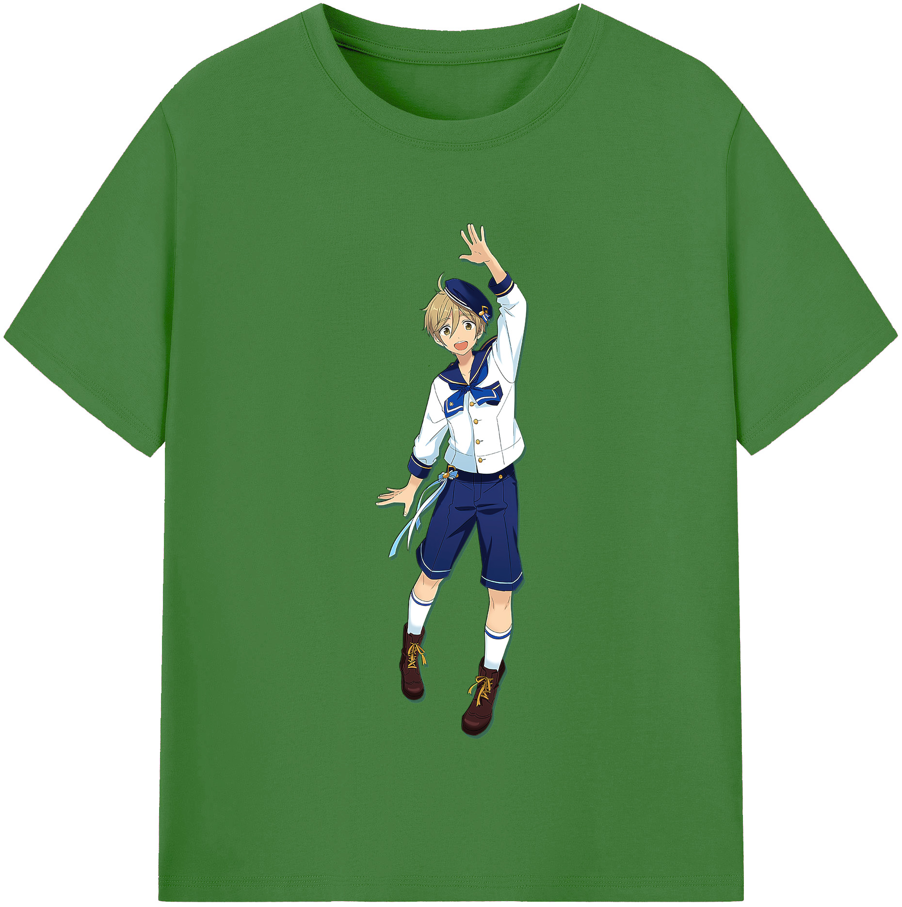 （画像用） あんさんぶるスターズ! Ensemble Stars レディースカジュアルプリントTシャツ（綿100％）